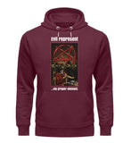 Bio-Kapuzenpullover/Hoodie Faust "Evil" - Vestes non Verba