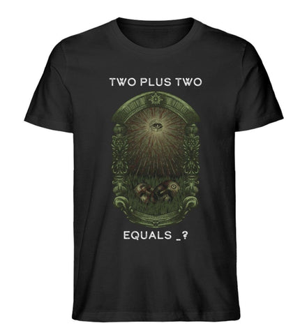 Bio-Baumwoll T-Shirt 1984 "Two Plus Two" - Vestes non Verba